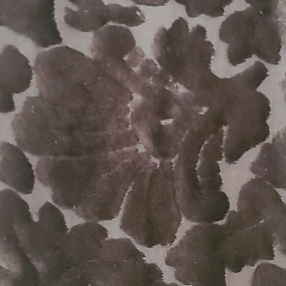 Talbots RSVP Black Velvet Floral Burnout Lined Blouse Tunic Top Size 2X - Picture 14 of 14